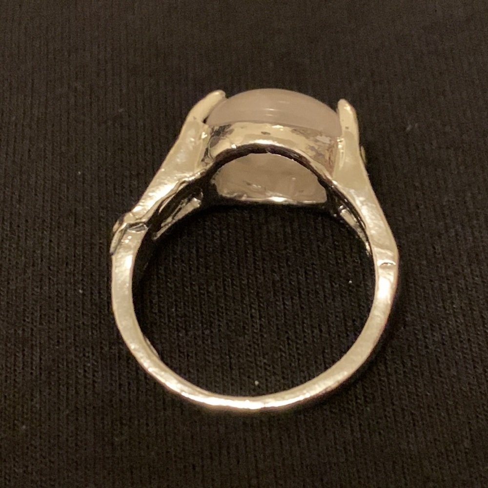 Polished Gemstone ring size 8 NWOT - Picture 5 of 6
